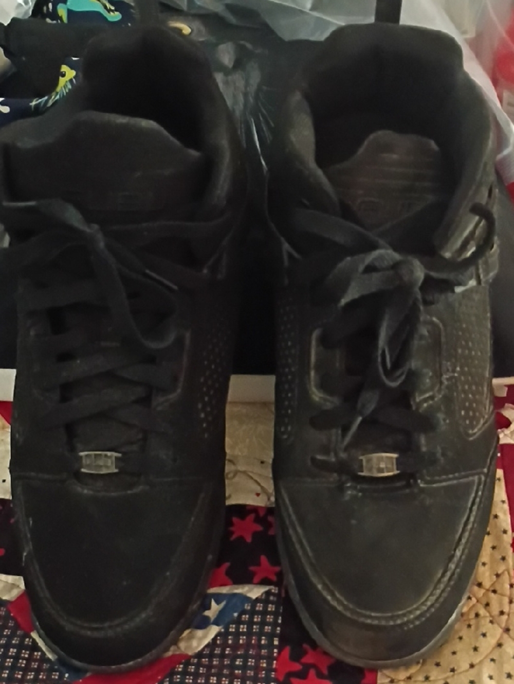Fubu Men's Black Athletic Sneakers